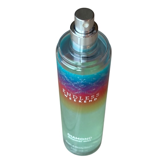 Bath & Body Works Endless Weekend Diamond Shimmer Mist 8 oz - Picture 3 of 6